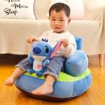 Fotoliu maxi bebe din plus cu spatar - Stitch din Lilo si Stitch, bleu fotografia produsului View 2 S