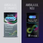 Prezervative Durex Extended Pleasure 10 bucati fotografia produsului View 2 S