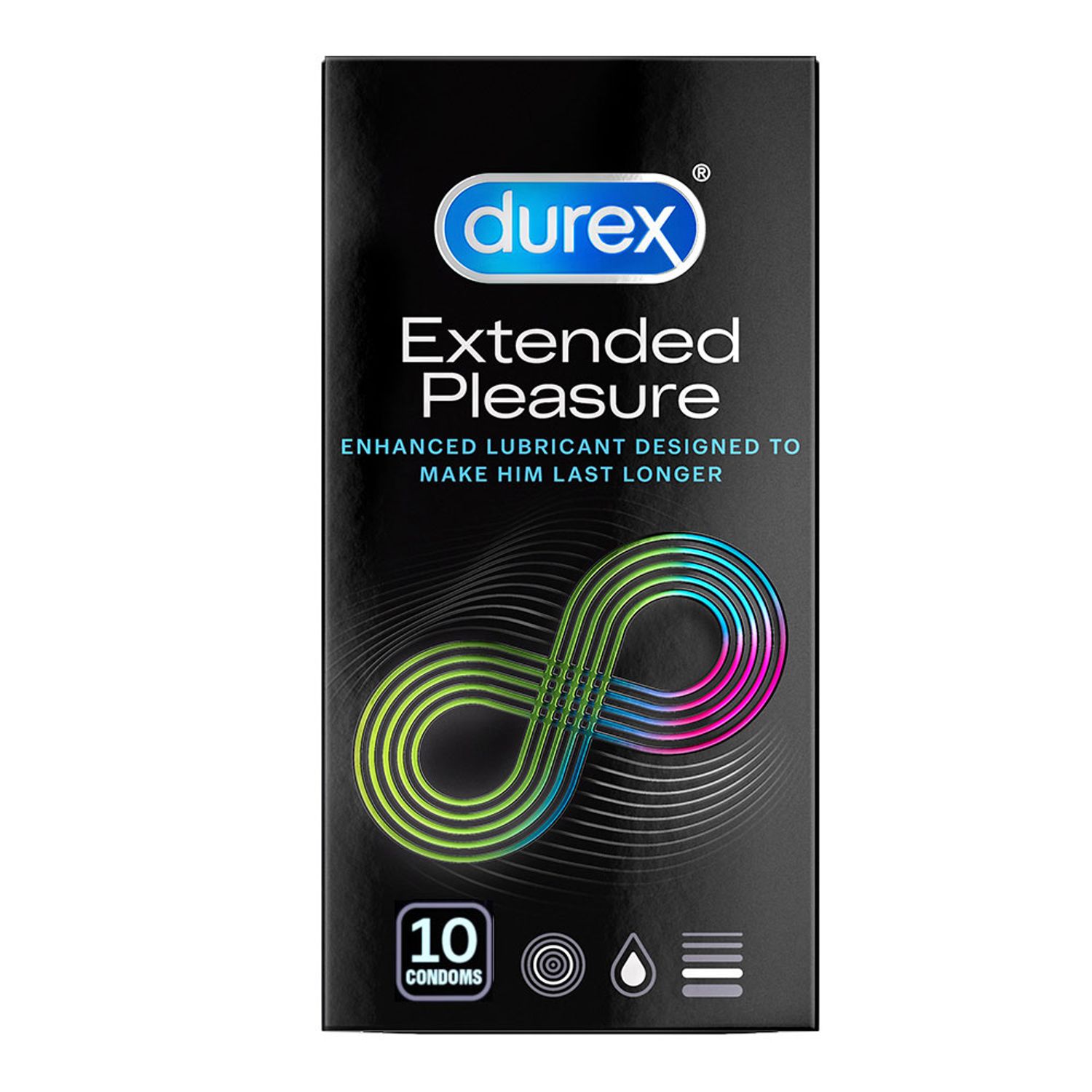 Prezervative Durex Extended Pleasure 10 bucati fotografia produsului View 3 L