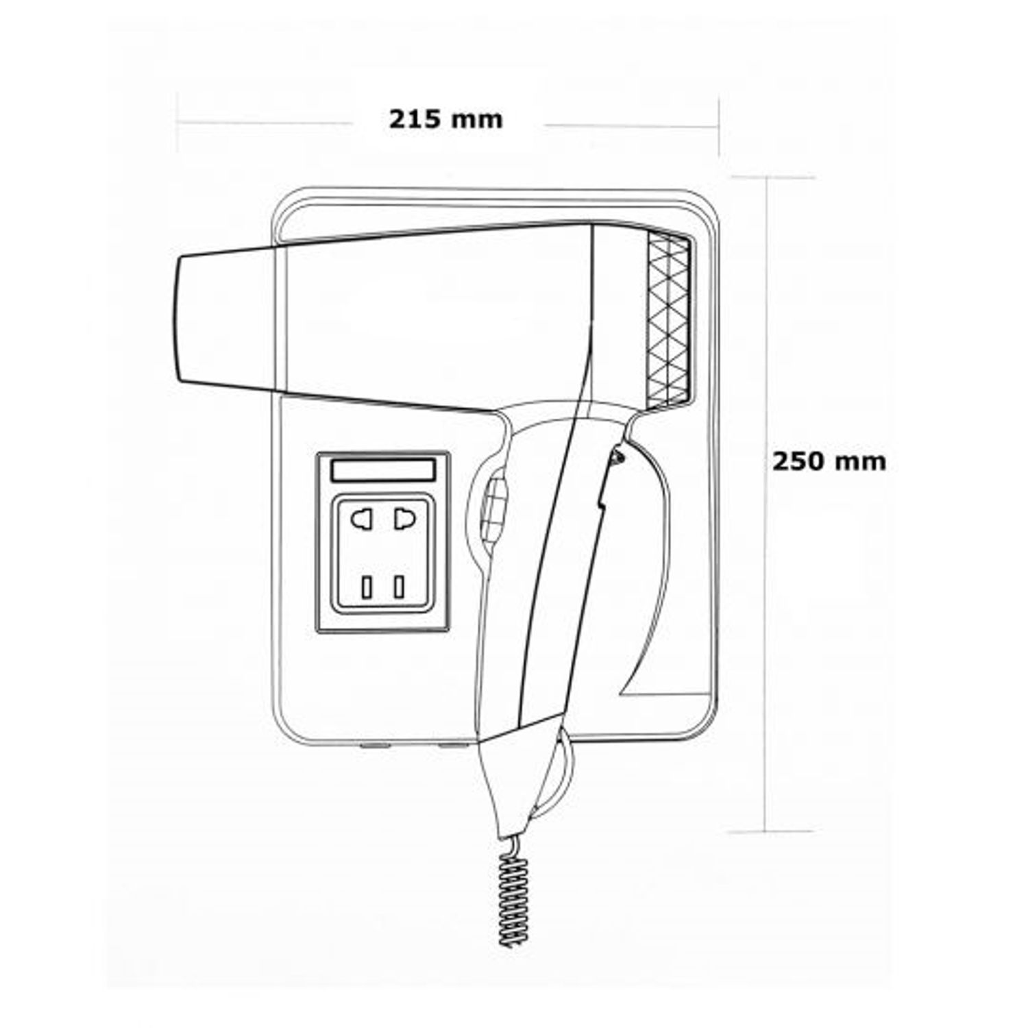 Uscator par- tip hotel  profesional TRENDY S3012 fotografia produsului View 3 L