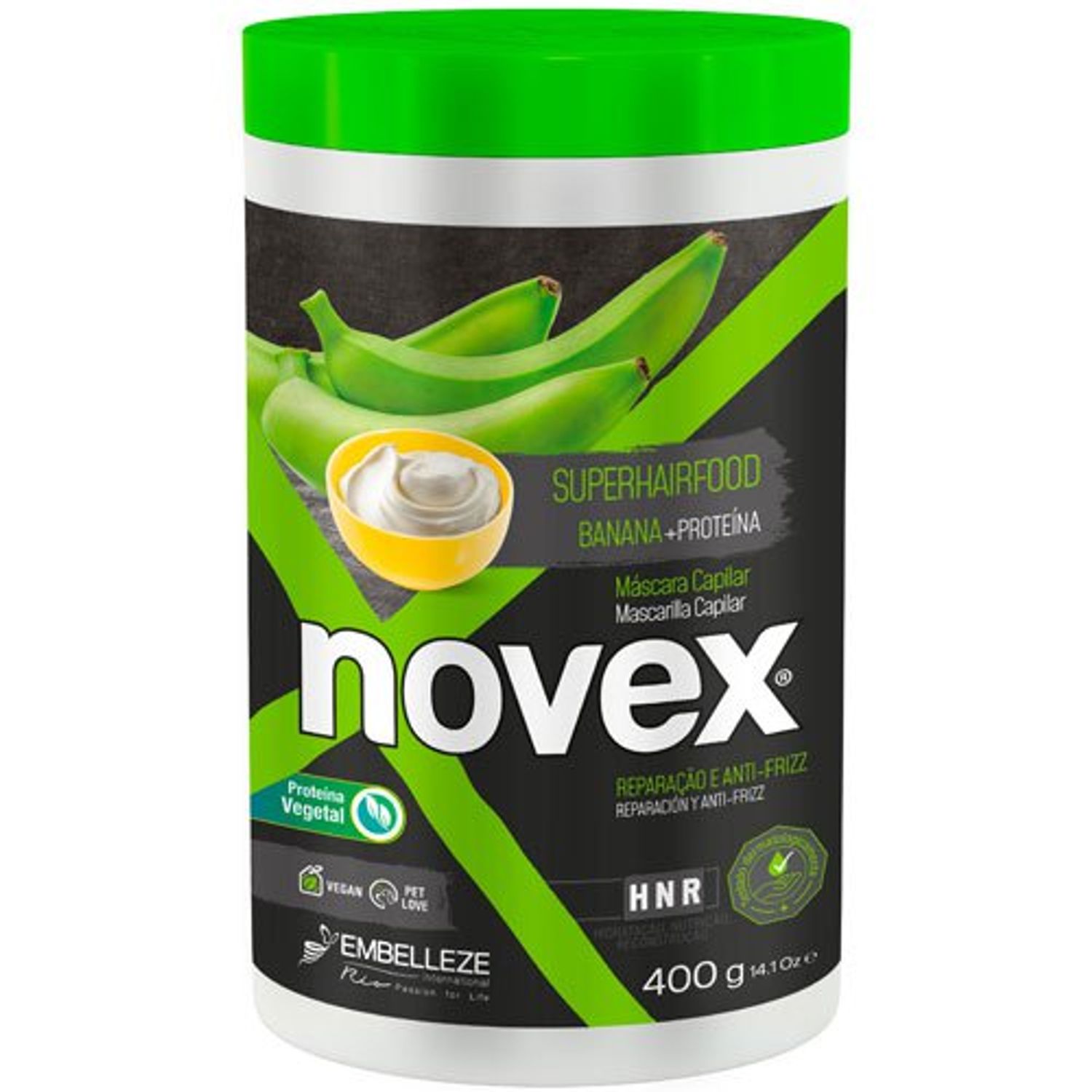 Masca par, extract de banane,400 g, Novex fotografia produsului View 2 L