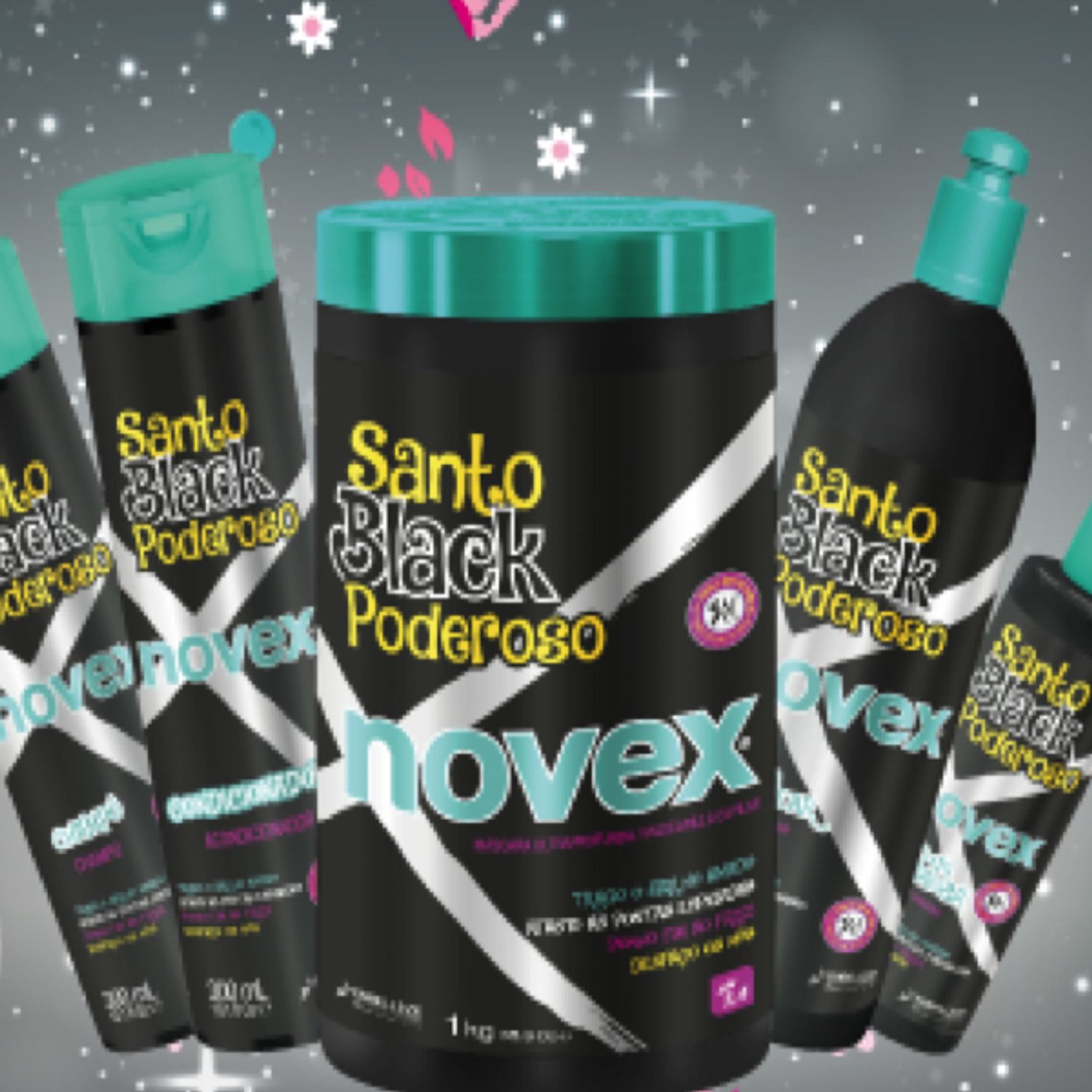 Balsam pentru par cret Mystic Black 300 ml fotografia produsului View 2 L