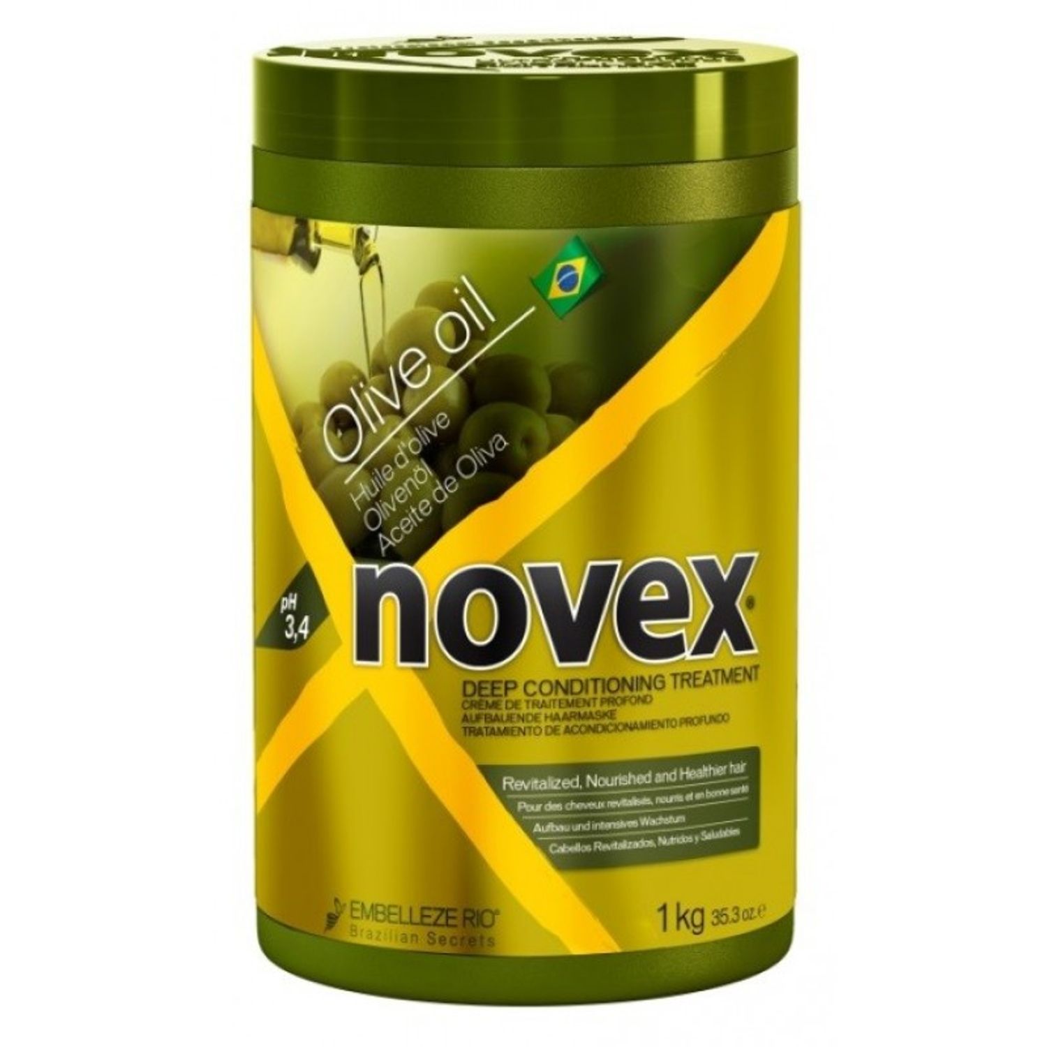 Masca tratament novex ulei de masline 1 kg fotografia produsului View 6 L