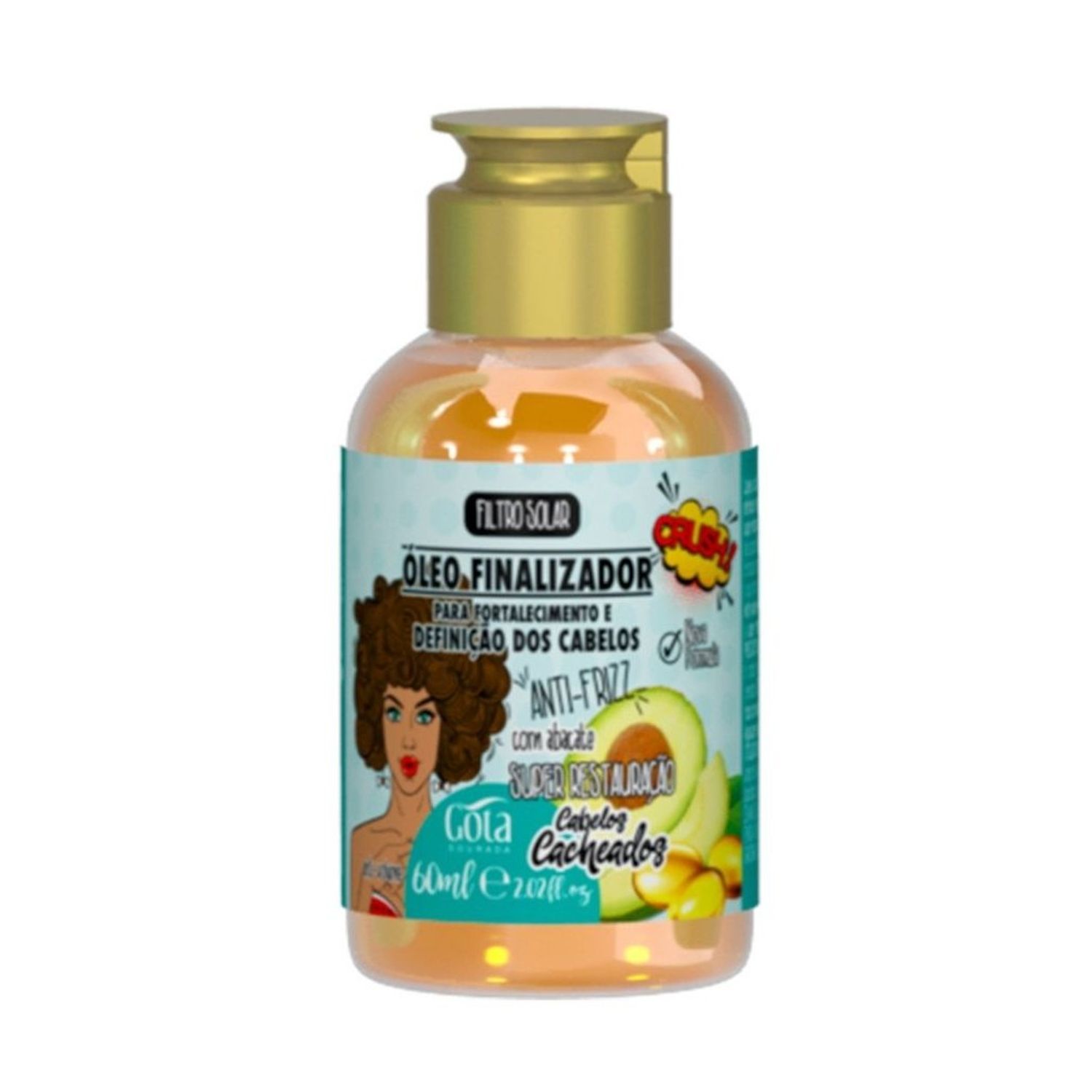 Ulei finalizator fortifiant,60 ml, Gota Dourada fotografia produsului