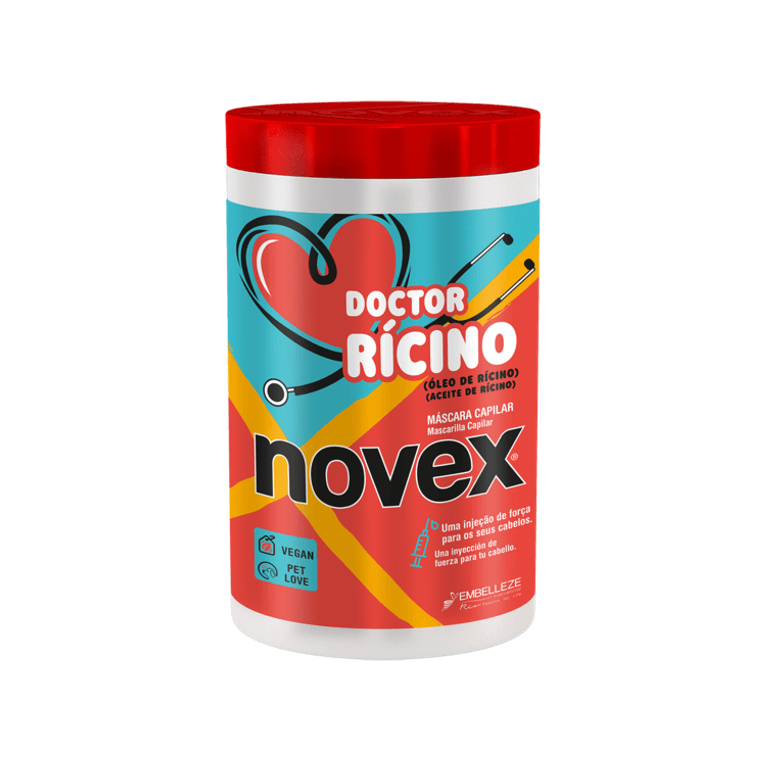 Masca ulei de ricin,Doctor Ricino,400 g fotografia produsului View 5 L