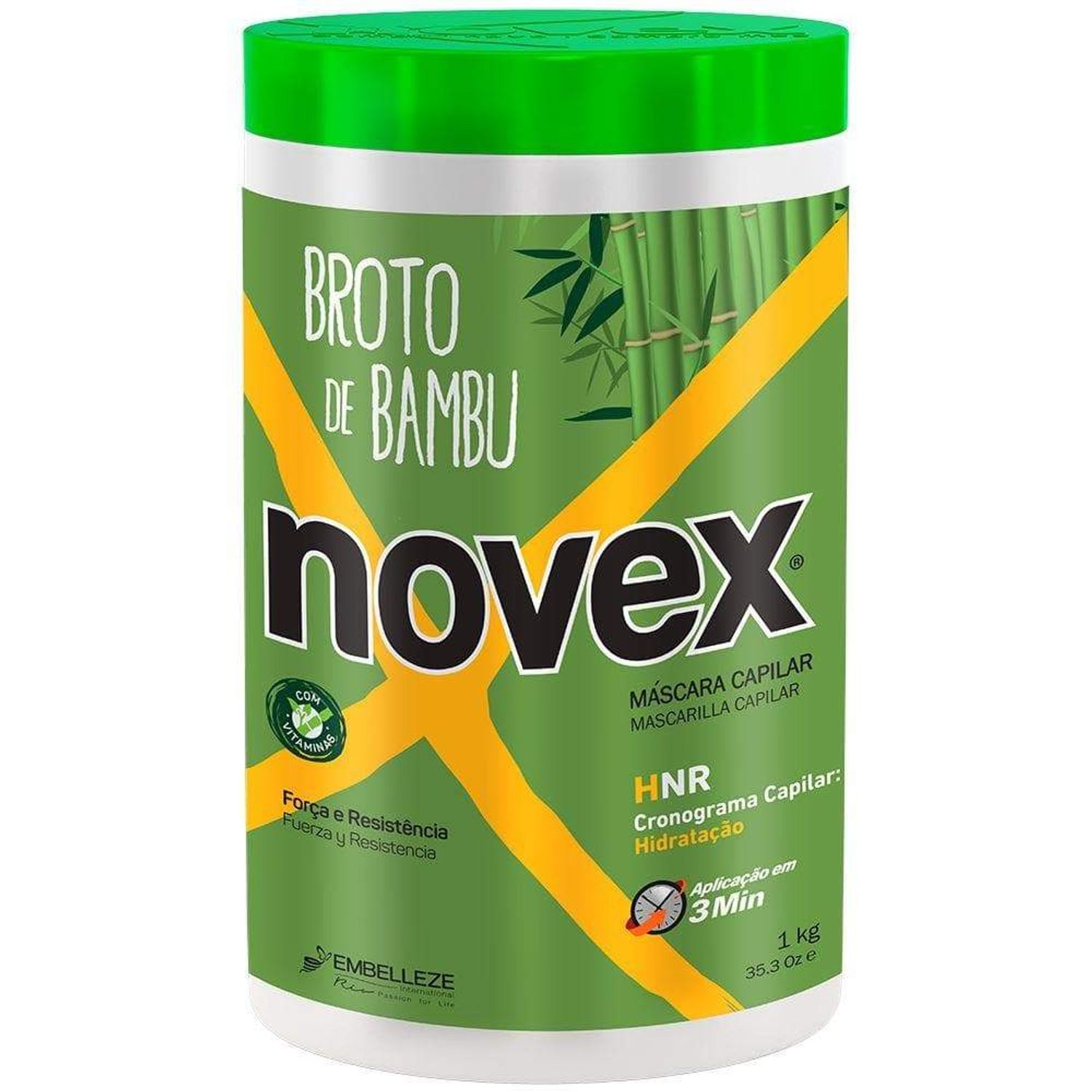 Masca tratament novex extract de bambus 1 kg fotografia produsului View 2 L