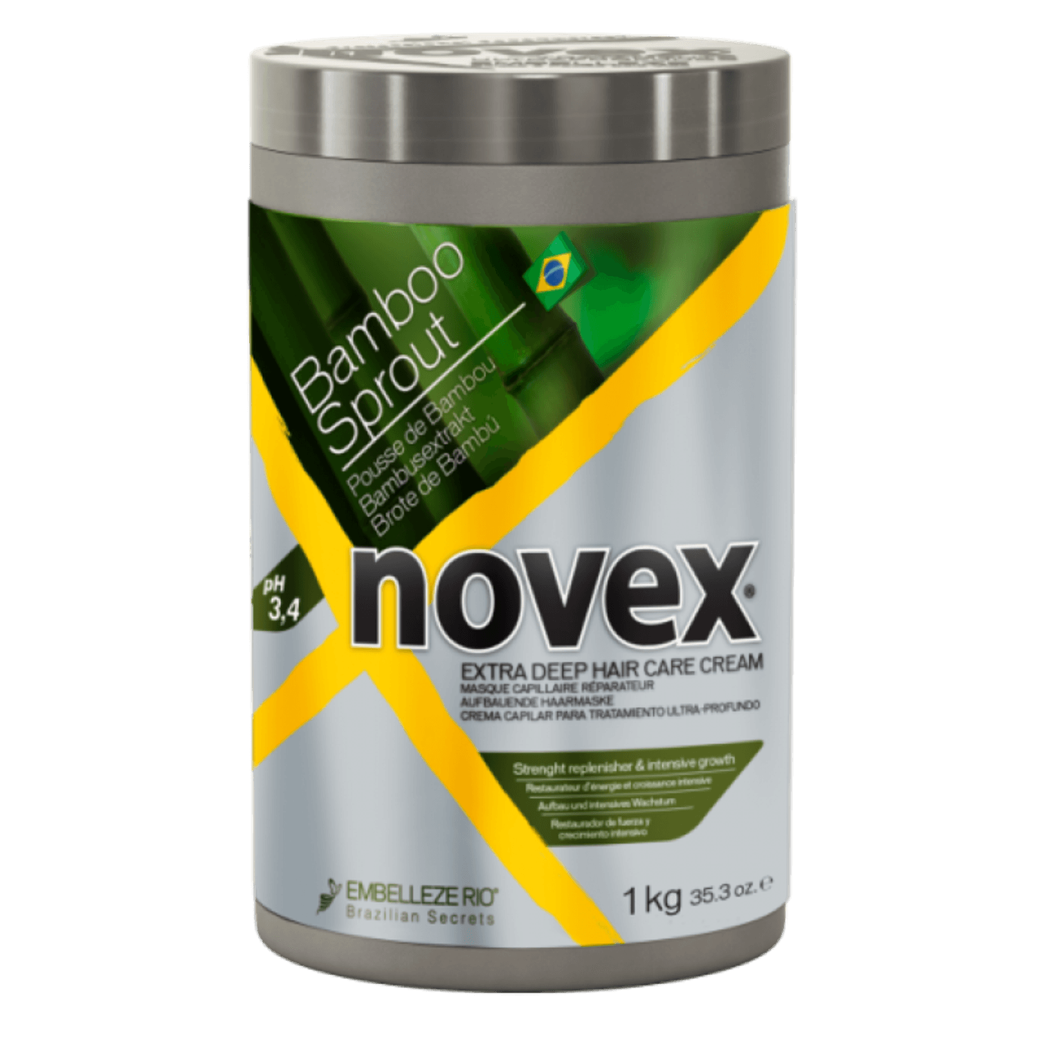 Masca tratament novex extract de bambus 1 kg fotografia produsului View 3 L