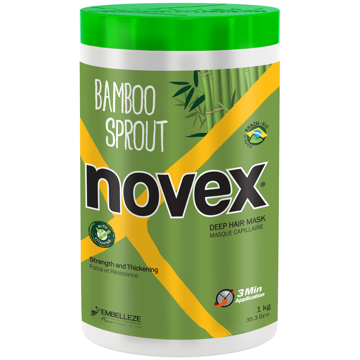 Masca tratament novex extract de bambus 1 kg fotografia produsului