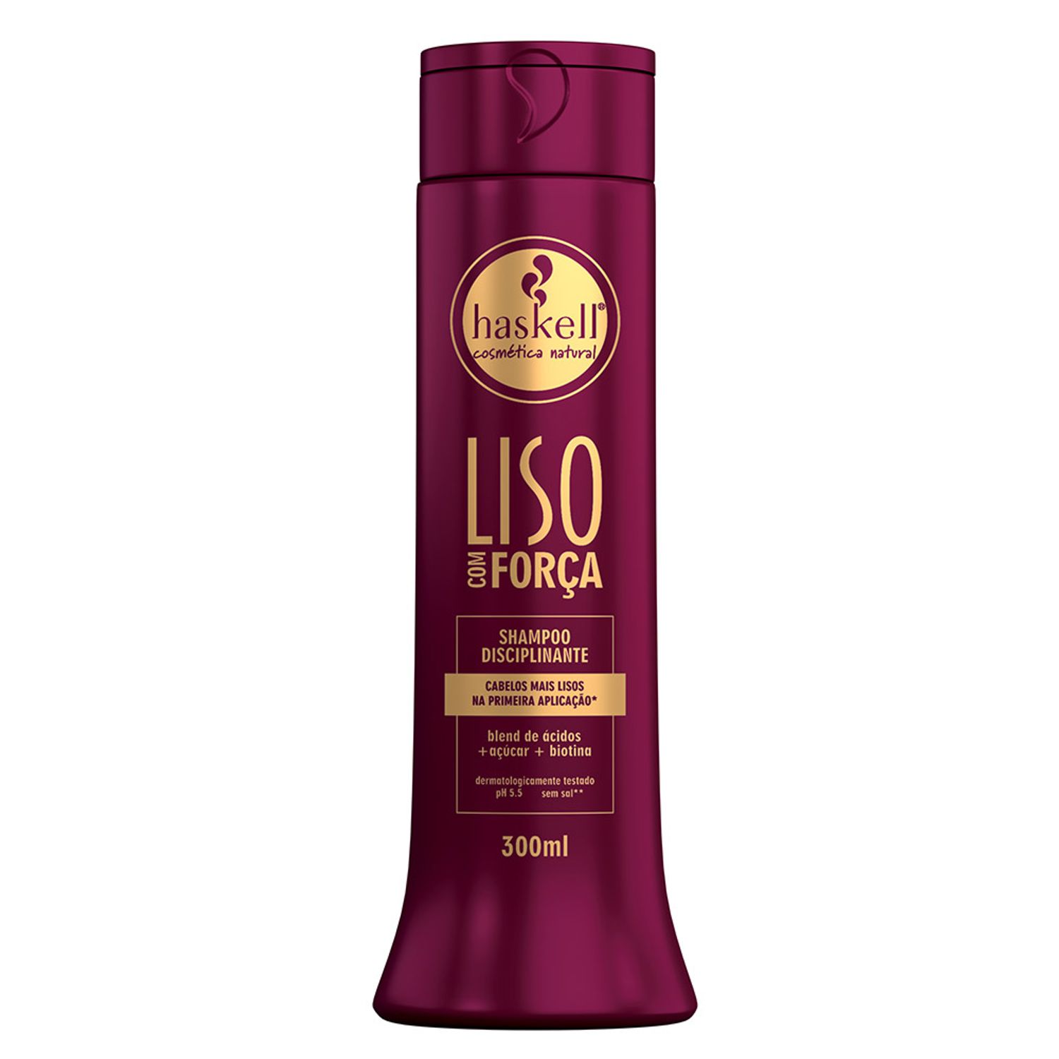 Sampon ,par neted,Liso com Forca,300 ml fotografia produsului View 3 L
