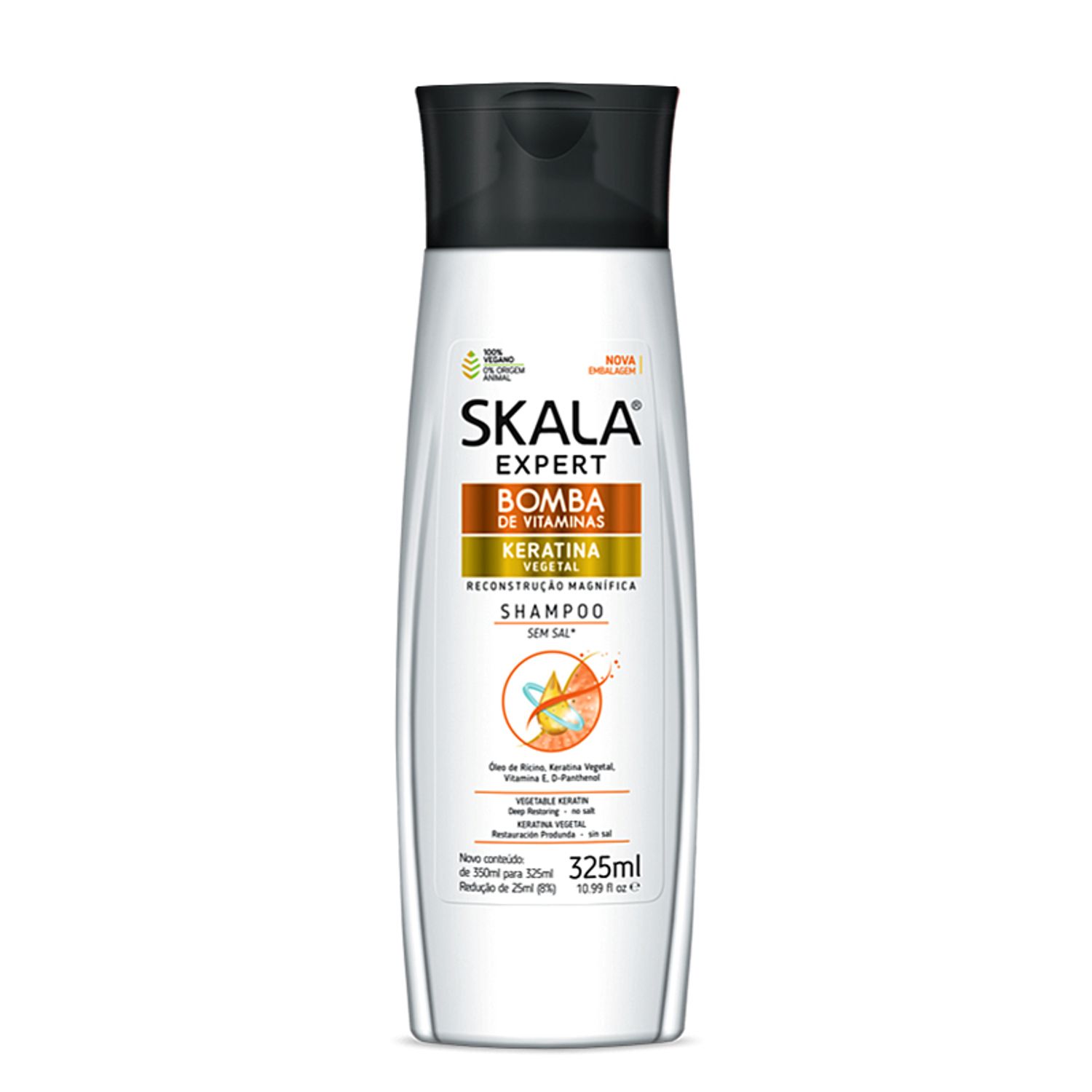 Sampon, Bomba De Vitamine, Keratina, Skala, 325 ml fotografia produsului View 2 L