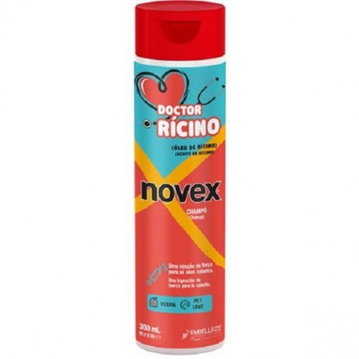 Sampon Reparator cu Ulei de Ricin 300ml fotografia produsului