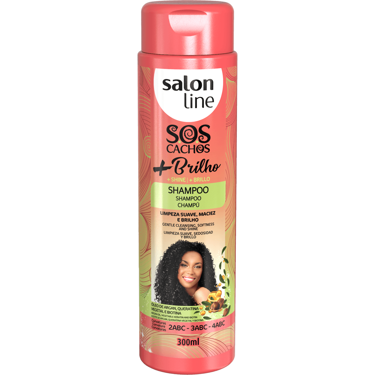 Sampon , SOS stralucire radianta par cret, Salon Line 300 ml fotografia produsului