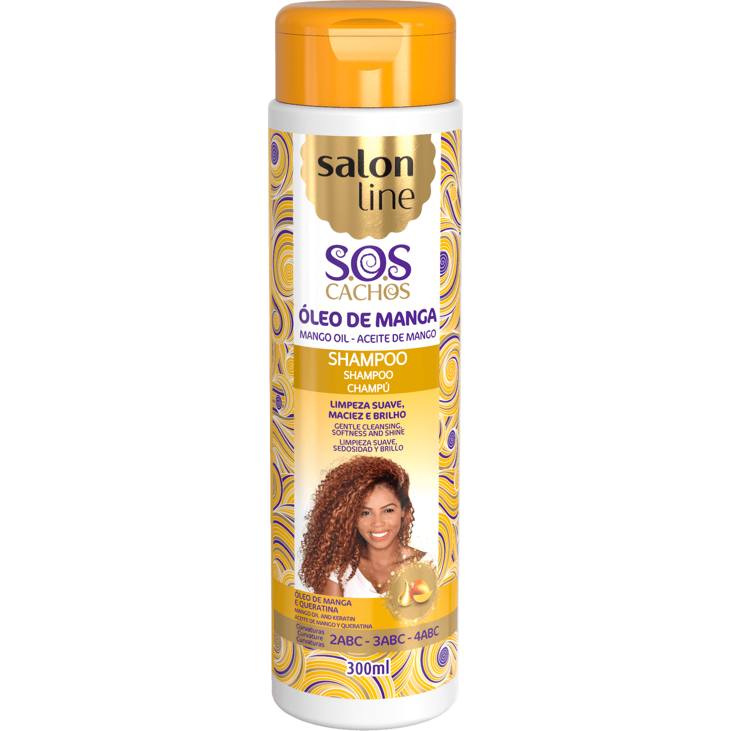 Sampon Mango S.O.S, par cret, 300 ml, Salon Line fotografia produsului