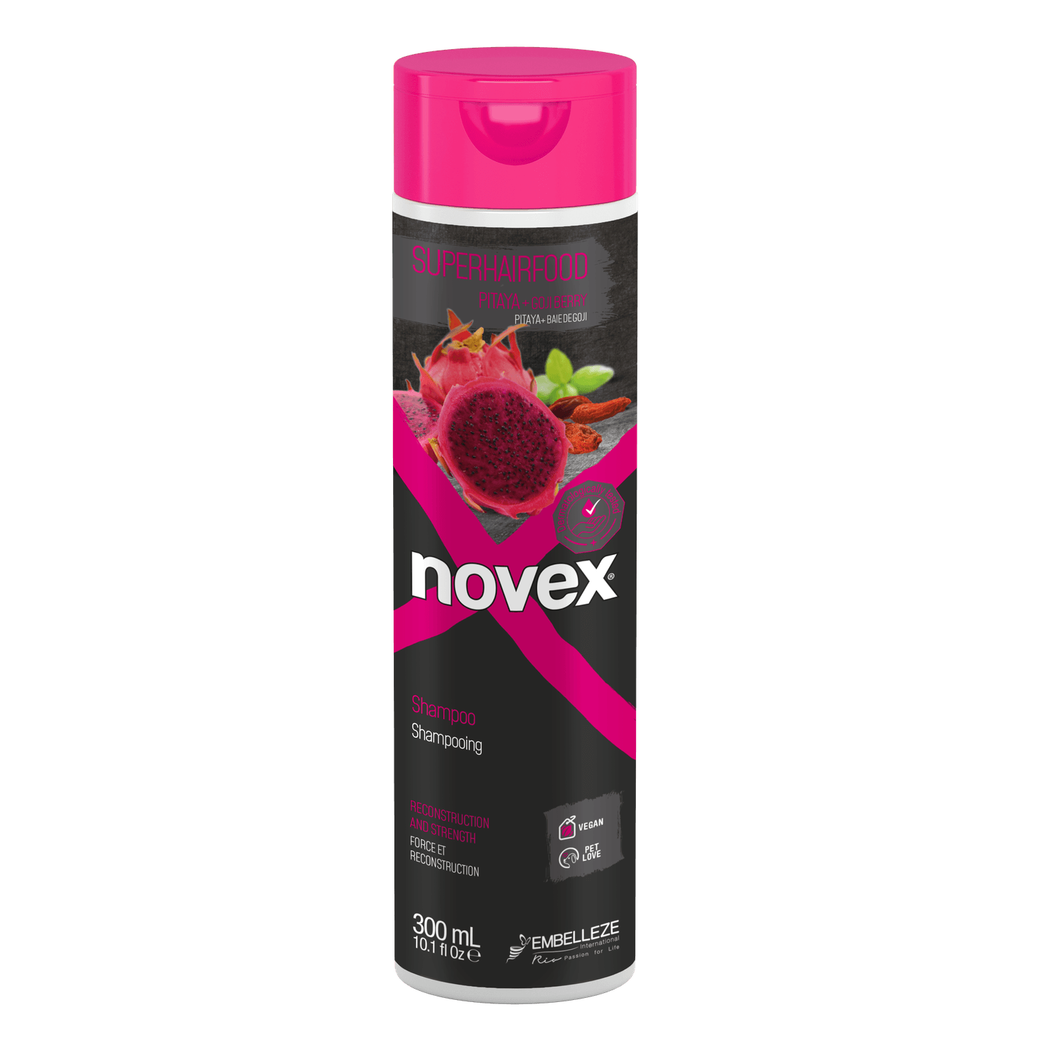 Sampon Hranitor Pitaya&Goji,300 ml, Novex fotografia produsului