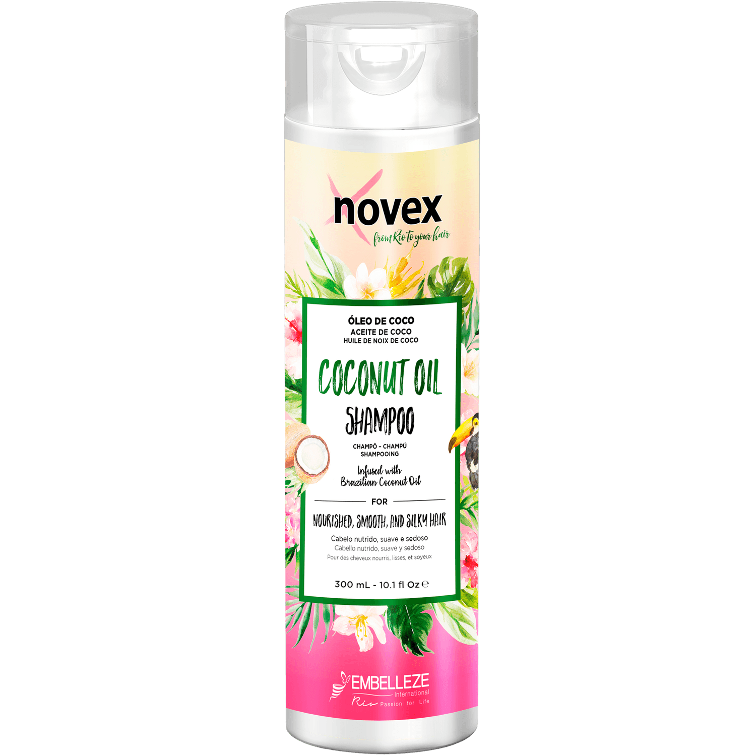 Sampon novex ulei de cocos 300 ml fotografia produsului View 2 L