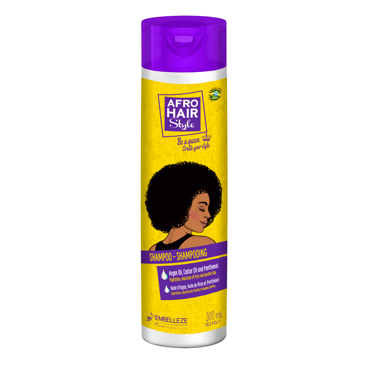 Sampon Afrohair,par cret,300 ml fotografia produsului