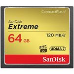 Card de memorie SanDisk Compact Flash Extreme, 64GB, 120MB/s fotografia produsului