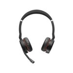 Casti Jabra Evolve 75 MS Stereo, Negru Casti cu microfon Jabra Evolve 75 MS Stereo (Negru) fotografia produsului View 2 S