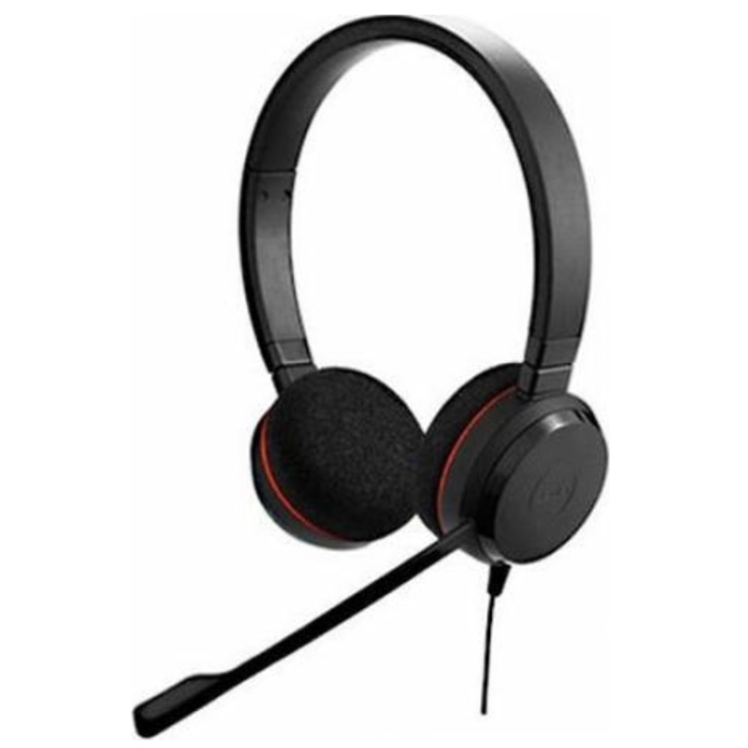 Casti cu microfon Jabra EVOLVE 20 MS Stereo, Certificate Microsoft Casti Stereo Jabra Evolve 20 MS, Microfon (Negru) fotografia produsului