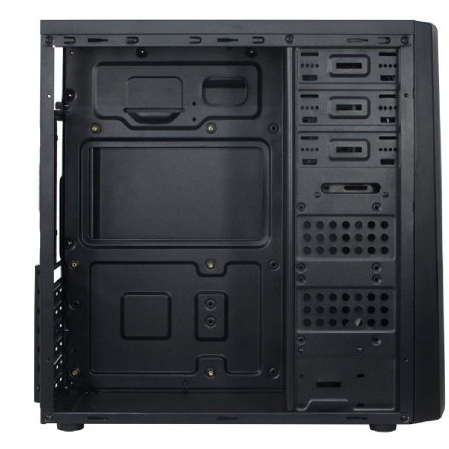 Carcasa Inter-Tech B-48, Middle Tower, fara sursa, ATX Carcasa Inter-Tech B-48, Middle Tower (Negru) fotografia produsului View 5 L