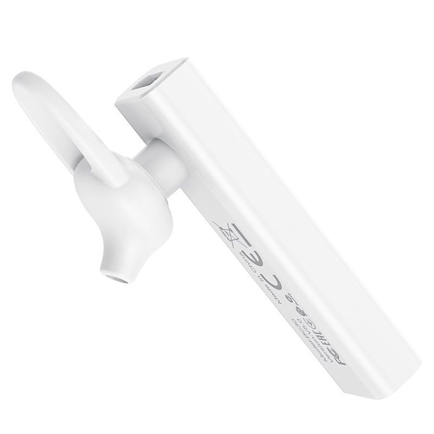 Casca Bluetooth Borofone, BC30 Thinker business, Alb Casca  Wireless Borofone BC30 Thinker, Bluetooth, Single Point, Microfon (Alb) fotografia produsului View 2 L