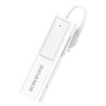 Casca Bluetooth Borofone, BC30 Thinker business, Alb Casca  Wireless Borofone BC30 Thinker, Bluetooth, Single Point, Microfon (Alb) fotografia produsului