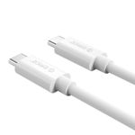 Cablu USB Orico CTC100-20 USB Type-C - USB Type-C 2m alb Cablu de date Orico CTC100-20, USB Type-C - USB Type-C, 2m (Alb) fotografia produsului View 3 S