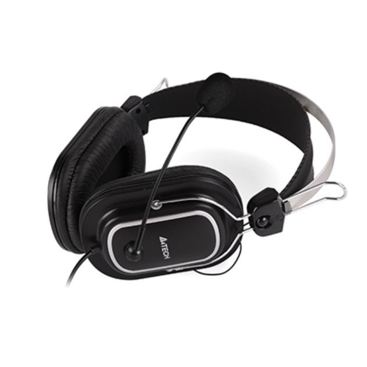 Casti A4TECH HU-50, Stereo, USB, Negru Casti A4Tech HU-50, Microfon (Negru) fotografia produsului View 4 L