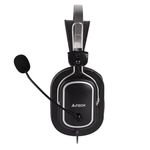 Casti A4TECH HU-50, Stereo, USB, Negru Casti A4Tech HU-50, Microfon (Negru) fotografia produsului View 2 S