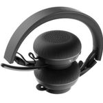 Casti Logitech MS Teams Zone Wireless, Bluetooth, Negru Casti Stereo Logitech Zone, Bluetooth (Negru) fotografia produsului View 2 S