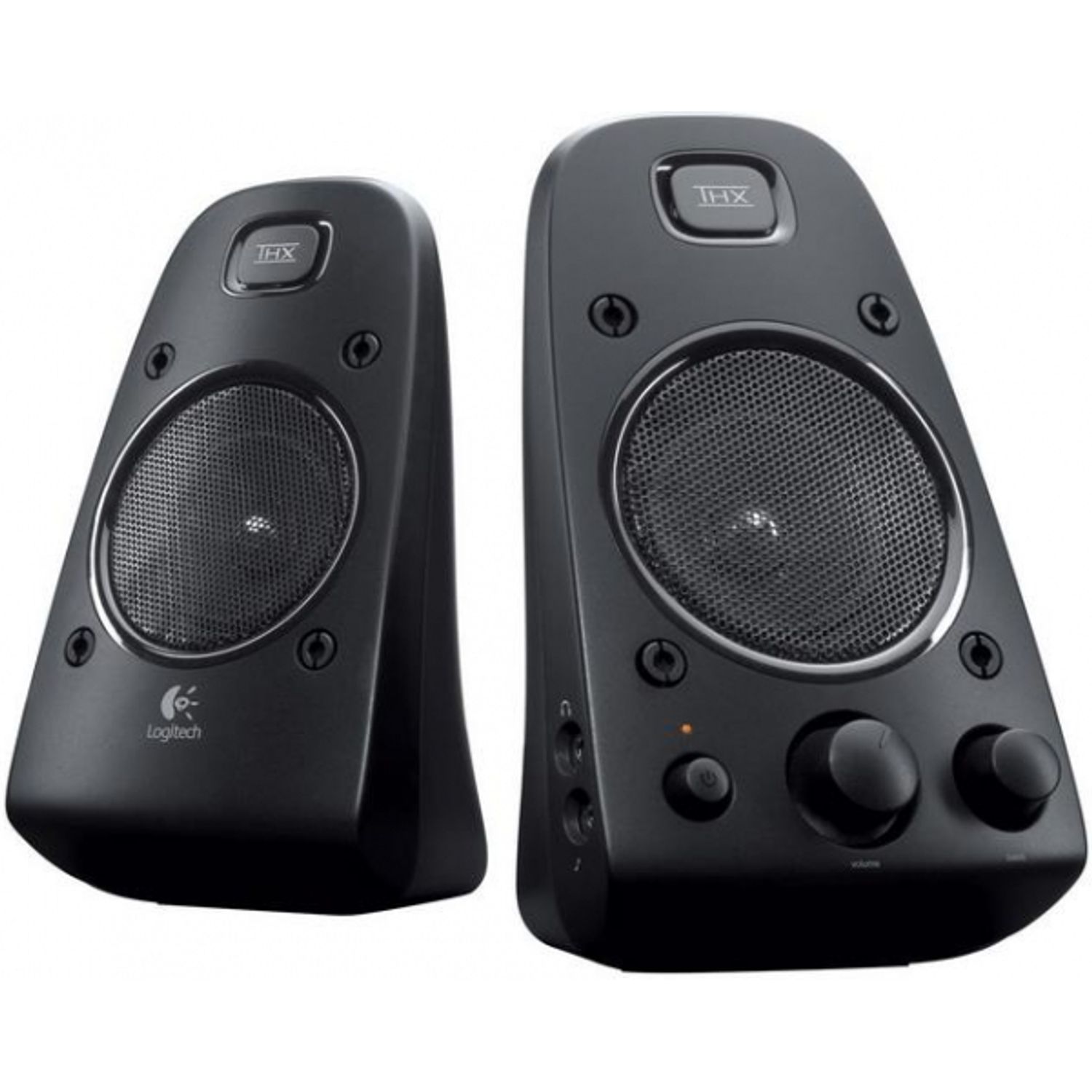 Boxe Logitech 2.1 Z623, 200W RMS, Negru Boxe Logitech Z623 (Negru) fotografia produsului View 3 L