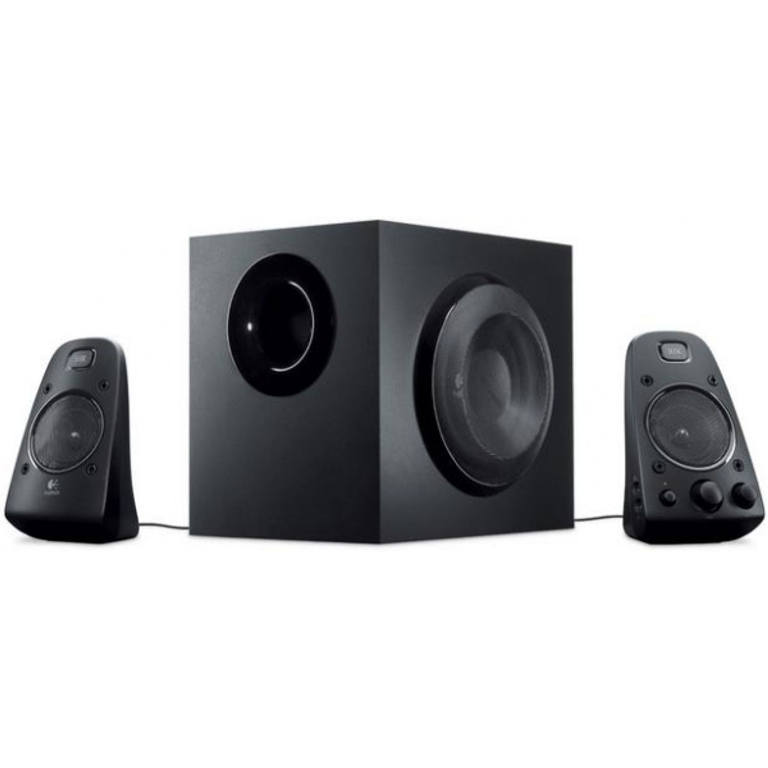 Boxe Logitech 2.1 Z623, 200W RMS, Negru Boxe Logitech Z623 (Negru) fotografia produsului View 4 L
