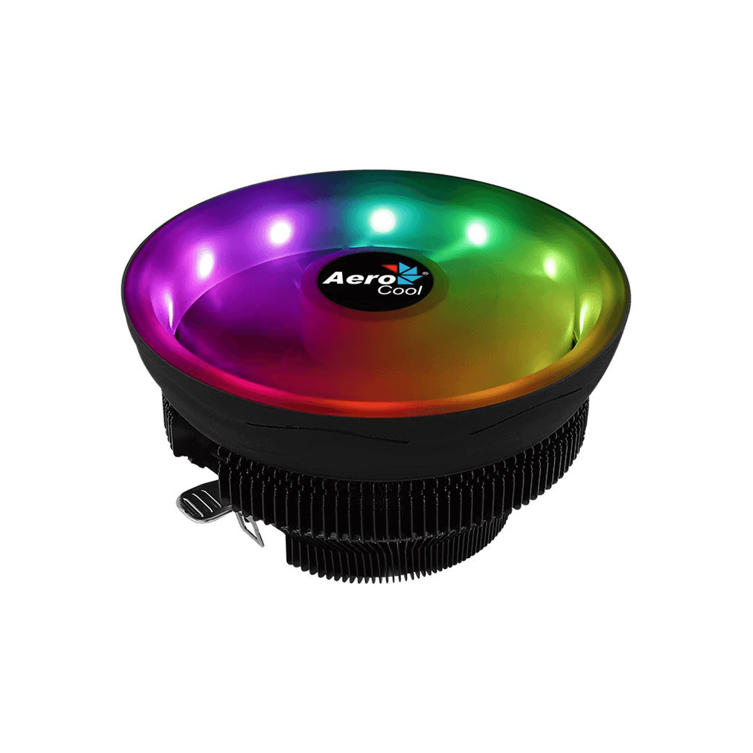 Cooler Procesor Aerocool Core Plus RGB, compatibil AMD/Intel Cooler CPU Aerocool Core Plus RGB, 120mm fotografia produsului