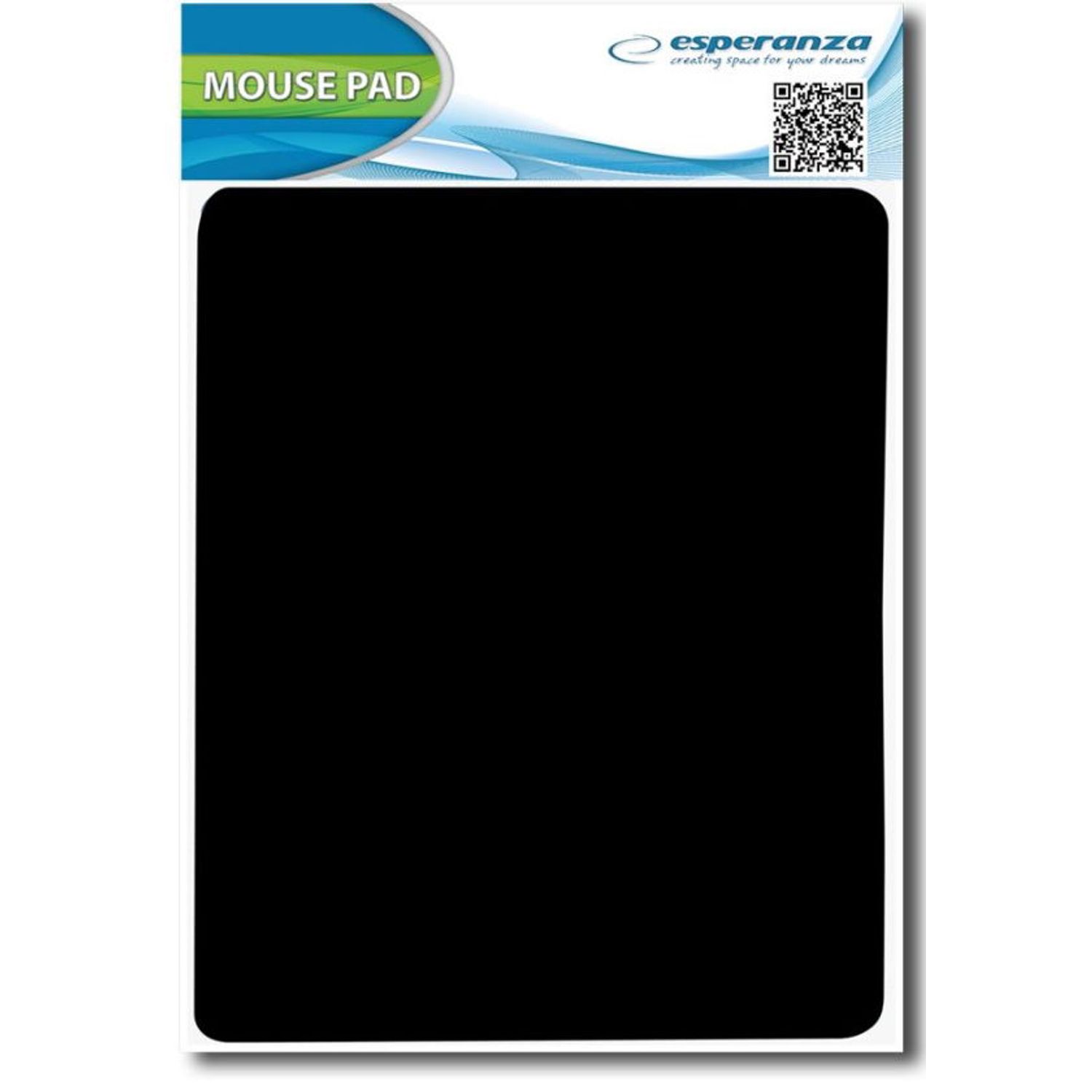 Mousepad Esperanza textil negru Mousepad Esperanza EA145 (Negru) fotografia produsului