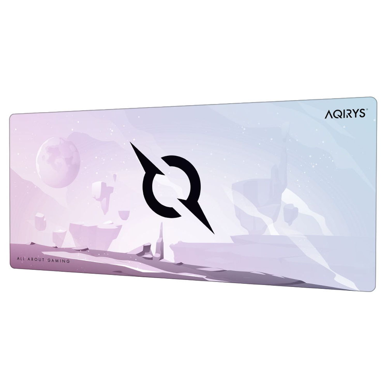 Mousepad AQIRYS Gravity White Extra Large (XL) Mousepad AQIRYS Gravity White Extra Large (Alb) fotografia produsului View 2 L
