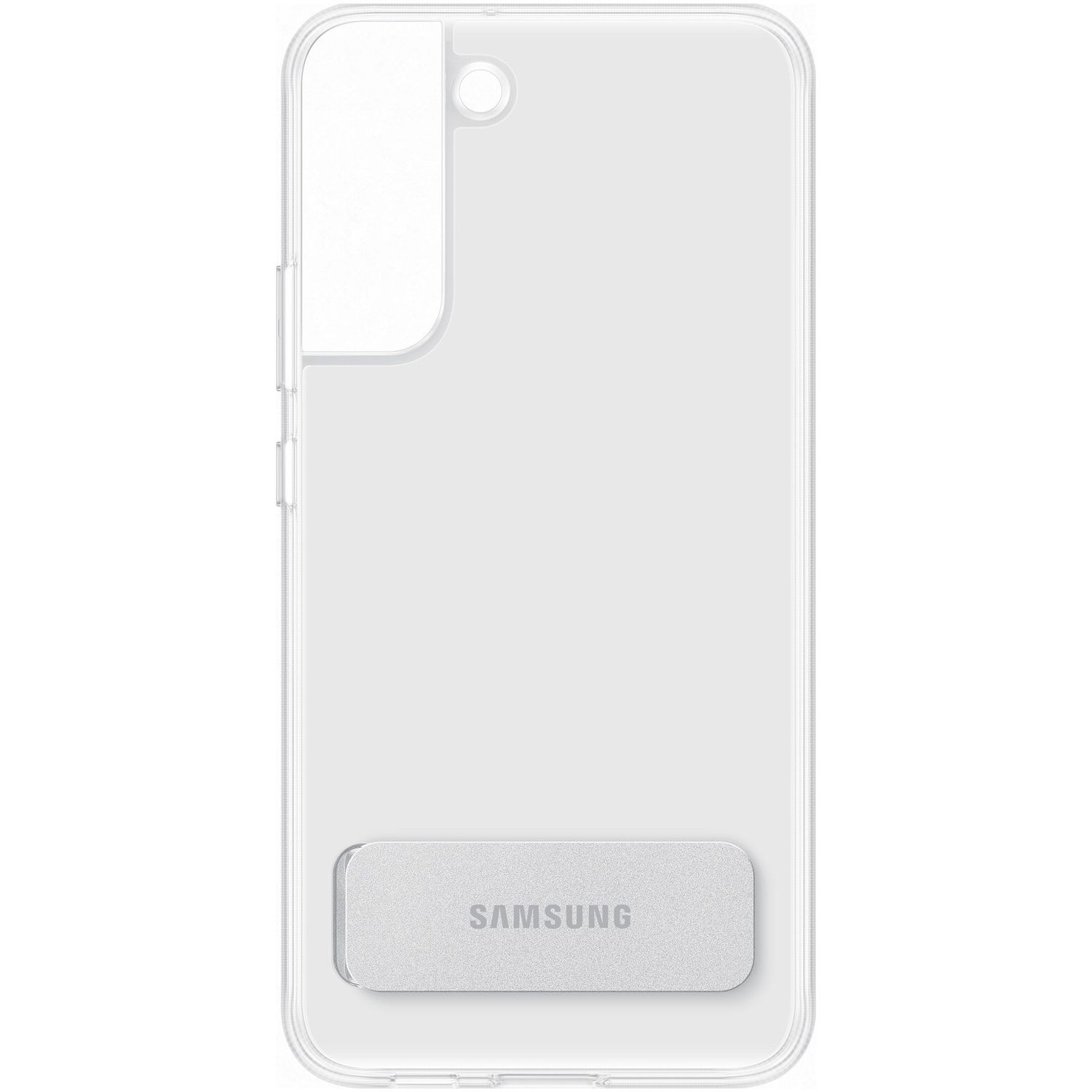 Husa de protectie Samsung Clear Standing pentru Galaxy S22 PLUS, Transparent fotografia produsului