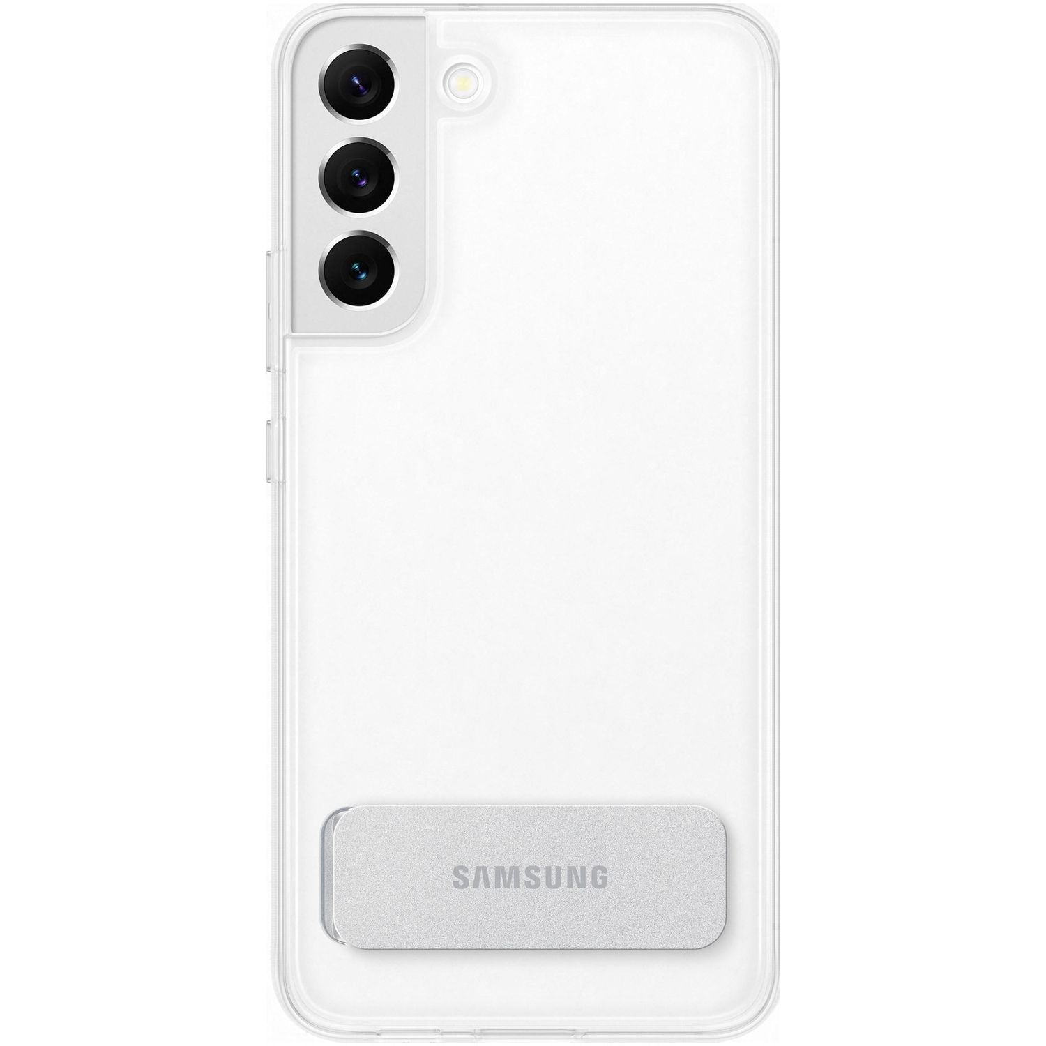 Husa de protectie Samsung Clear Standing pentru Galaxy S22 PLUS, Transparent fotografia produsului View 2 L