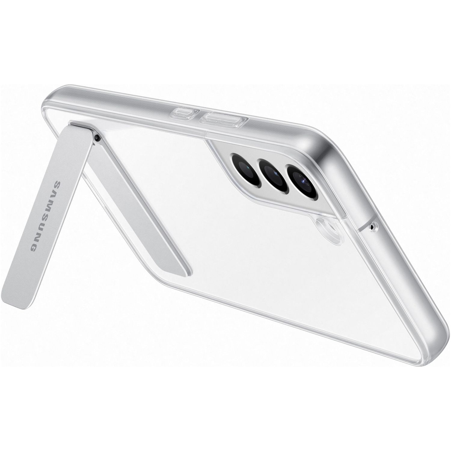 Husa de protectie Samsung Clear Standing pentru Galaxy S22 PLUS, Transparent fotografia produsului View 4 L