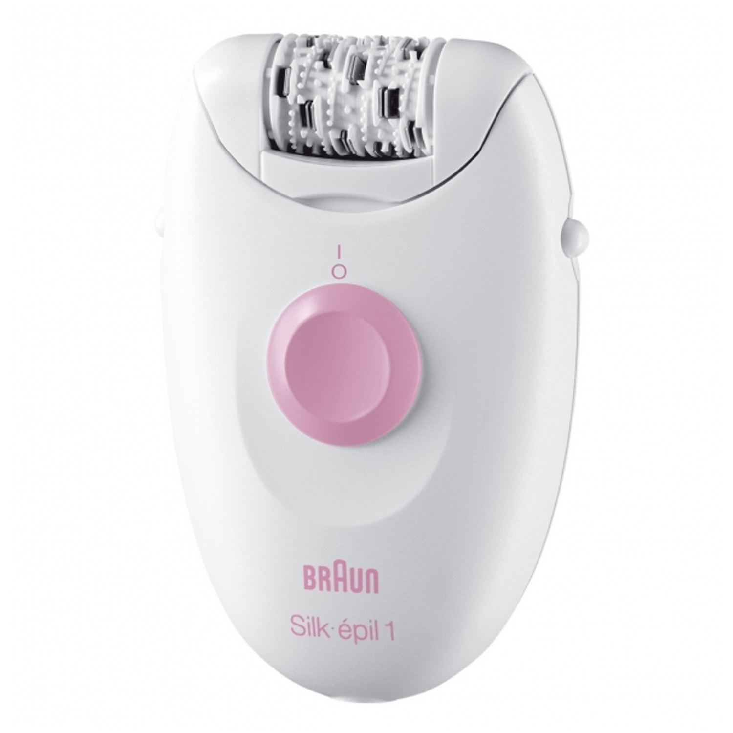 Epilator clasic, Braun SE1-173, alb/roz, 1 treapta viteza Epilator Braun Epil Silk 1-173, 20 de pensete (Alb/Roz) fotografia produsului