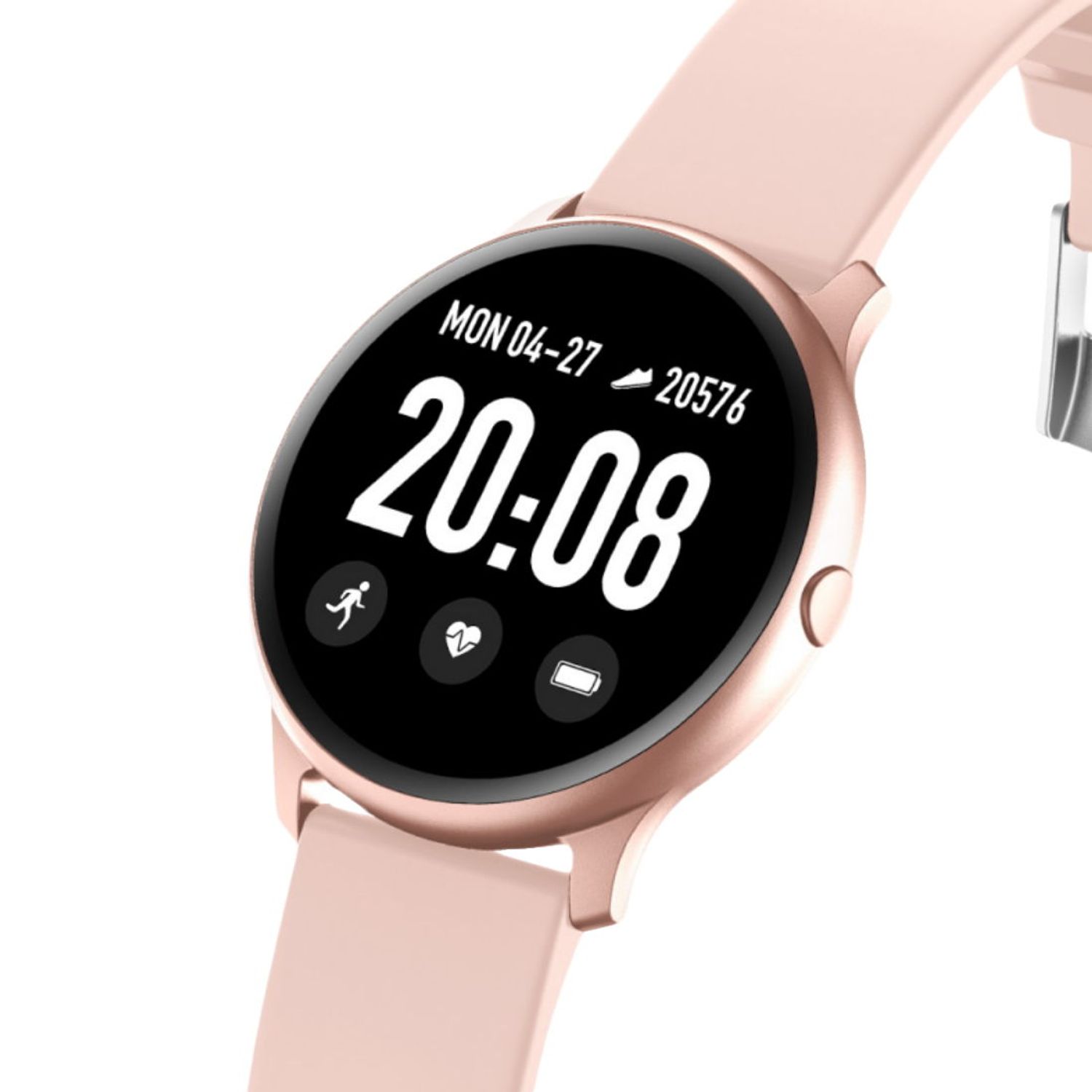 Ceas activity outdoor tracker MaxCom FW32, Bluetooth 4.0, Waterproof IP67 (Roz) fotografia produsului View 4 L