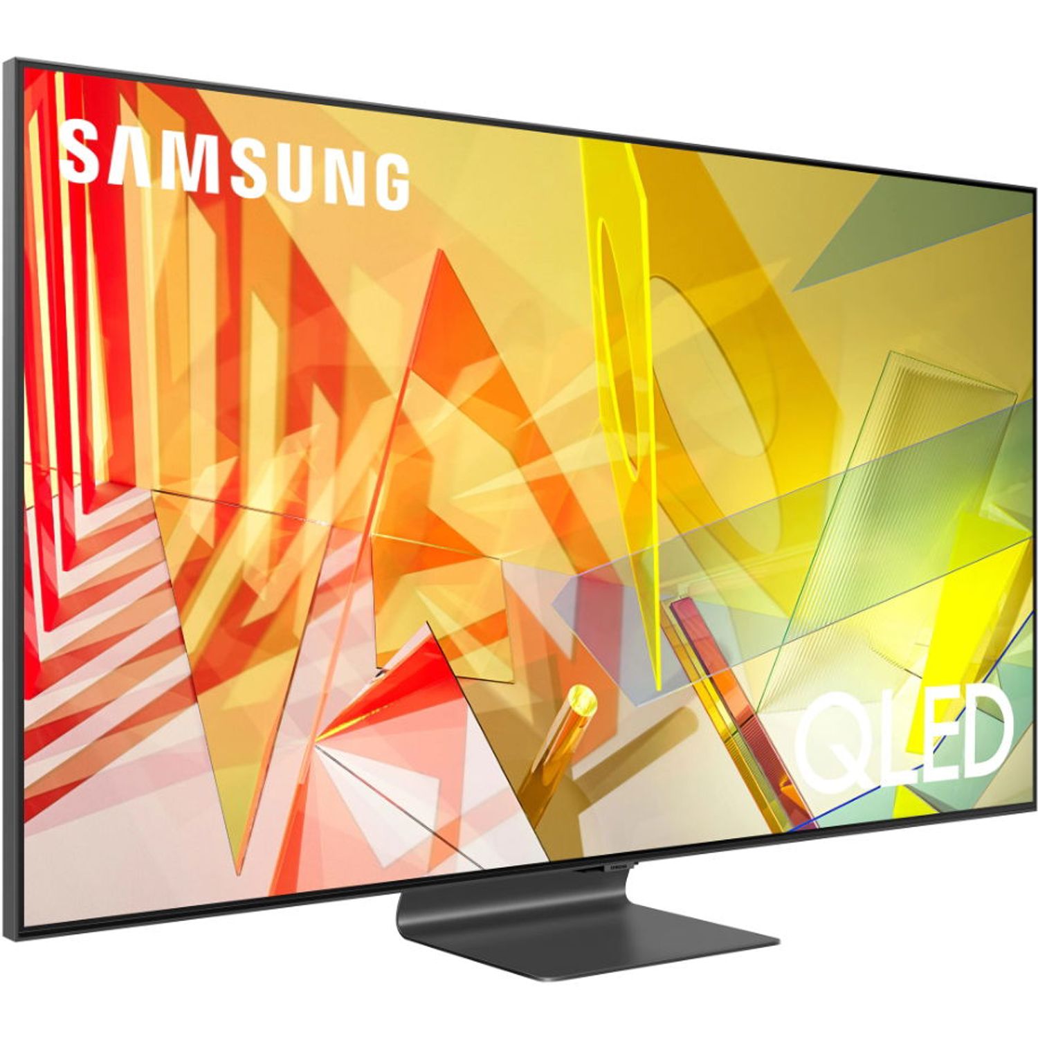 Televizor Samsung QLED 55Q95T, 138 cm, Smart, 4K Ultra HD, 100Hz, Clasa G Televizor QLED Samsung 139 cm (55") QE55Q95T, Ultra HD 4K, Smart TV, WiFi, CI+ fotografia produsului View 2 L
