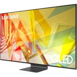Televizor Samsung QLED 55Q95T, 138 cm, Smart, 4K Ultra HD, 100Hz, Clasa G Televizor QLED Samsung 139 cm (55") QE55Q95T, Ultra HD 4K, Smart TV, WiFi, CI+ fotografia produsului View 3 S