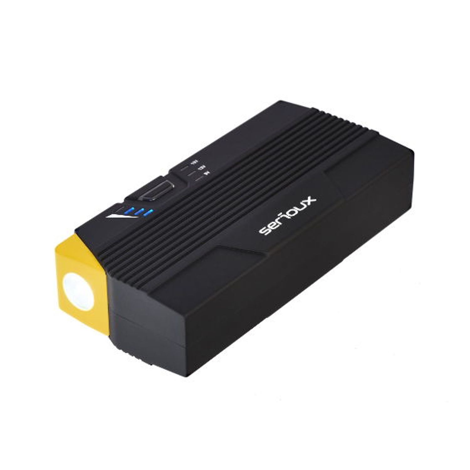 Starter auto multifunctional Serioux SRXA12K300A, acumulator extern, lanterna, 12000 mAh Starter auto multifunctional Serioux SRXA12K200A fotografia produsului View 2 L