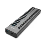 I-tec HUB USB 3.0, 16 port + Power Adapter 90W 16x fotografia produsului