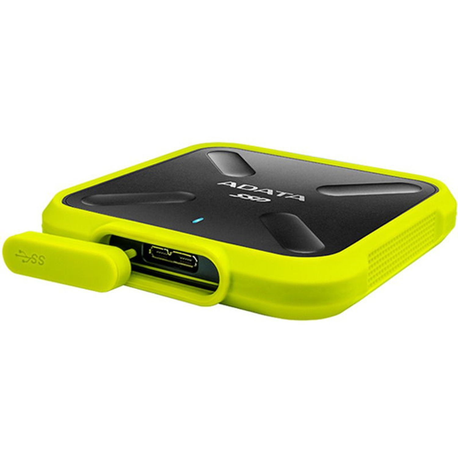 SSD extern ADATA Durable SD700, 1TB USB 3.2, Galben SSD Extern ADATA SD700 1TB USB 3.1 (Galben) fotografia produsului View 2 L