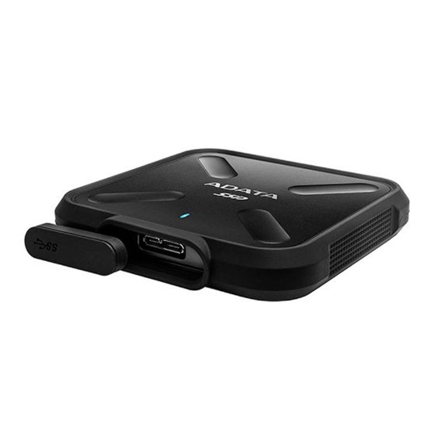 SSD extern ADATA Durable SD700, 1TB USB 3.1, Negru SSD Extern ADATA SD700, 1TB, USB 3.1 fotografia produsului View 2 L