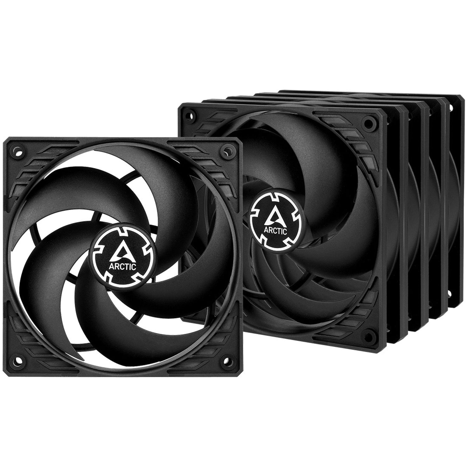 Ventilator ARCTIC P12 Value Pack Black, 120mm fotografia produsului