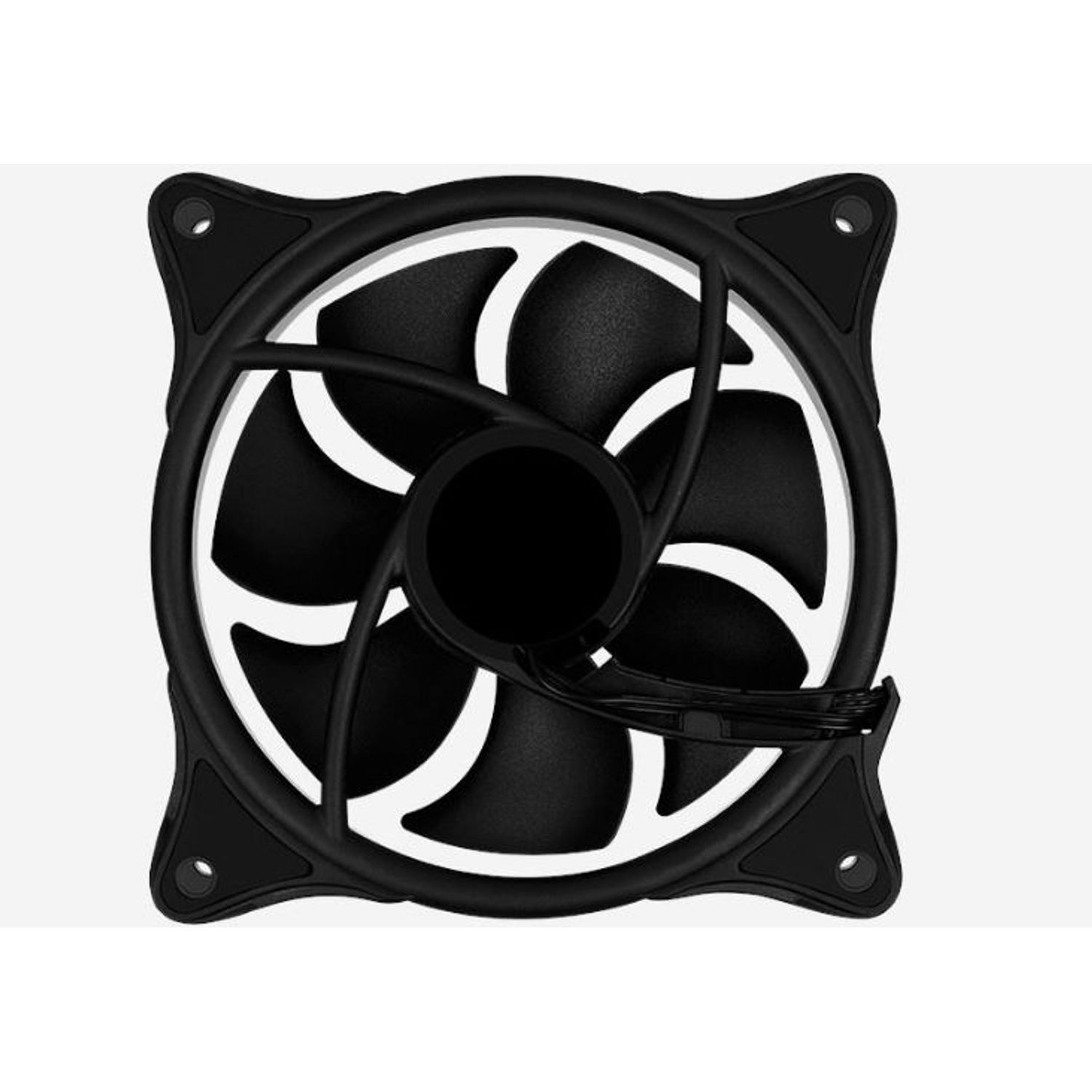 Ventilator Aerocool Eclipse, 120mm, iluminare aRGB Ventilator Aerocool Eclipse 120mm,  iluminare aRGB fotografia produsului View 4 L