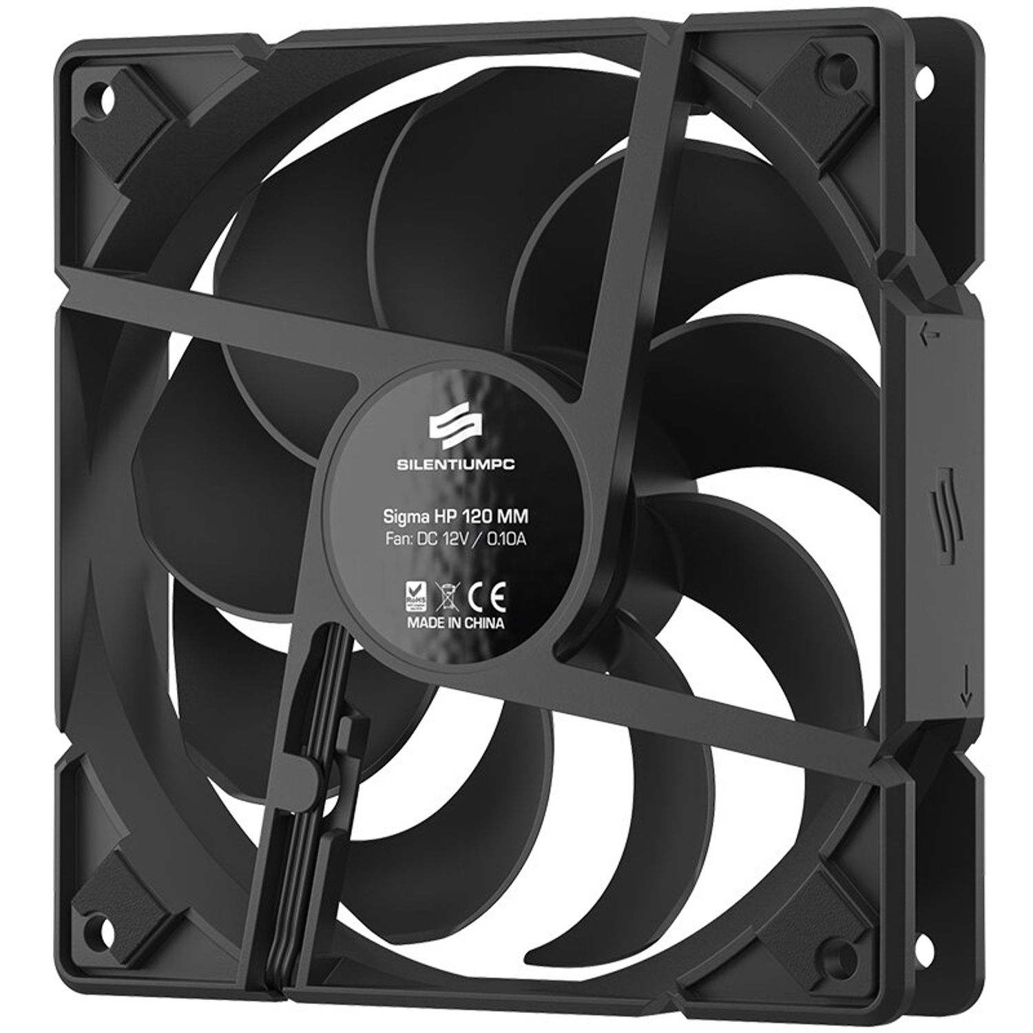 Ventilator SilentiumPC SIgma HP 120, 120mm fotografia produsului View 14 L