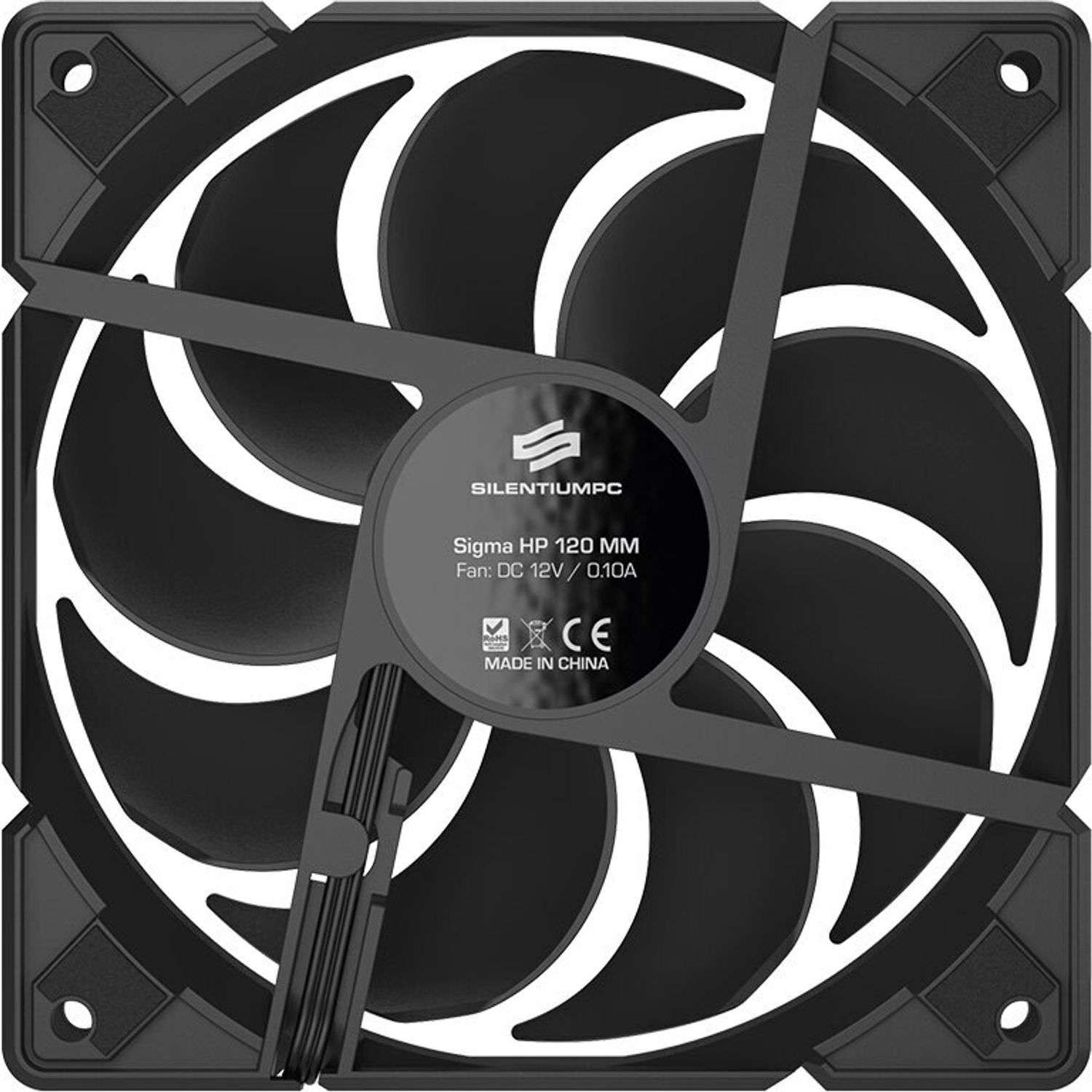 Ventilator SilentiumPC SIgma HP 120, 120mm fotografia produsului View 12 L